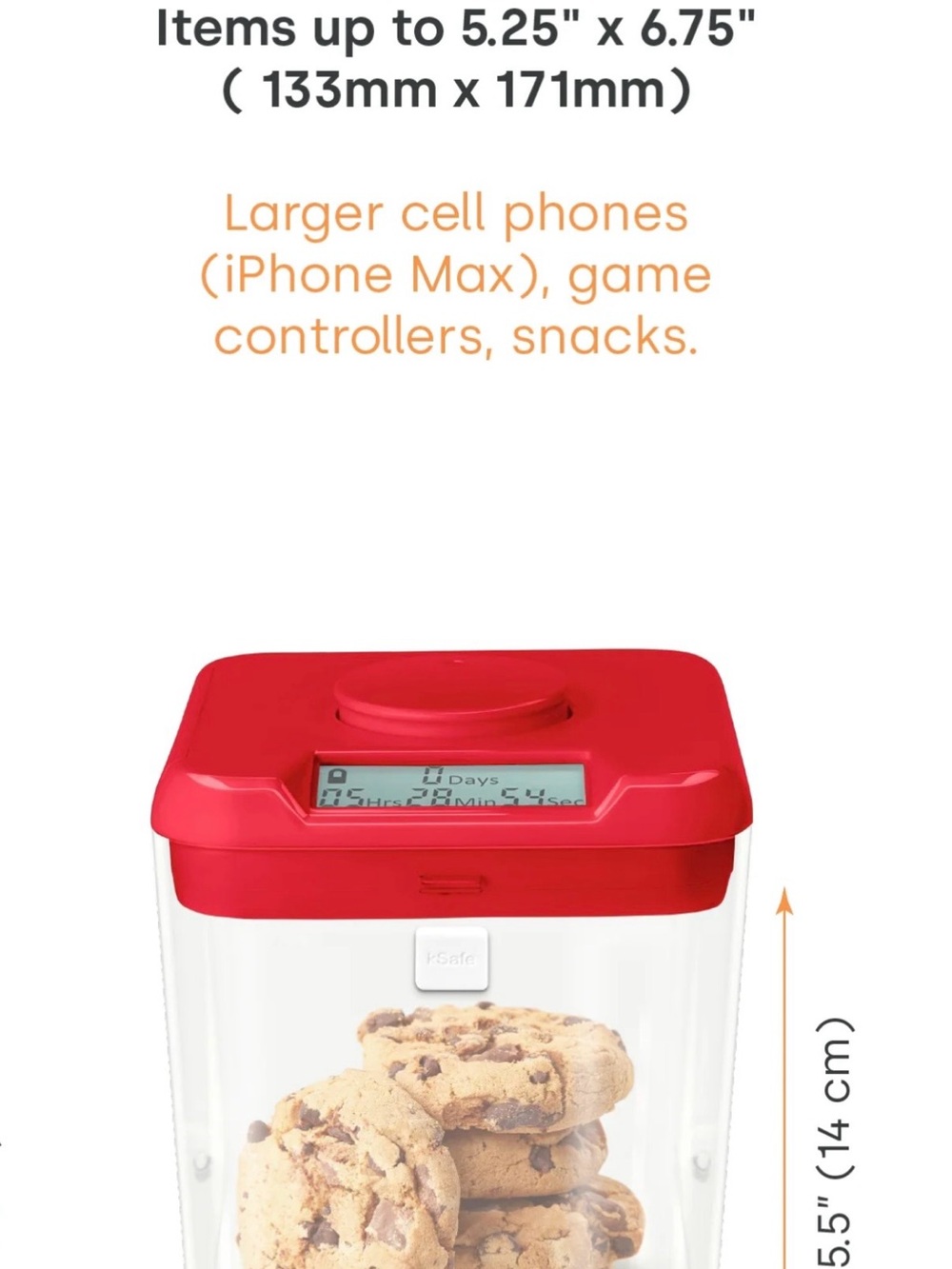 Kitchen Safe kSafe Time Locking Container - Picture 4 of 5